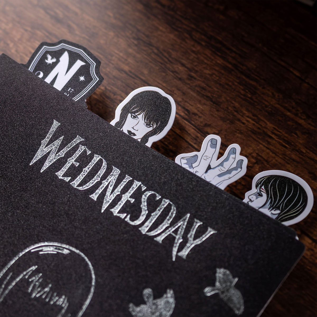 Zdjęcie produktu Wednesday - Notatnik spiralny z przekładkami