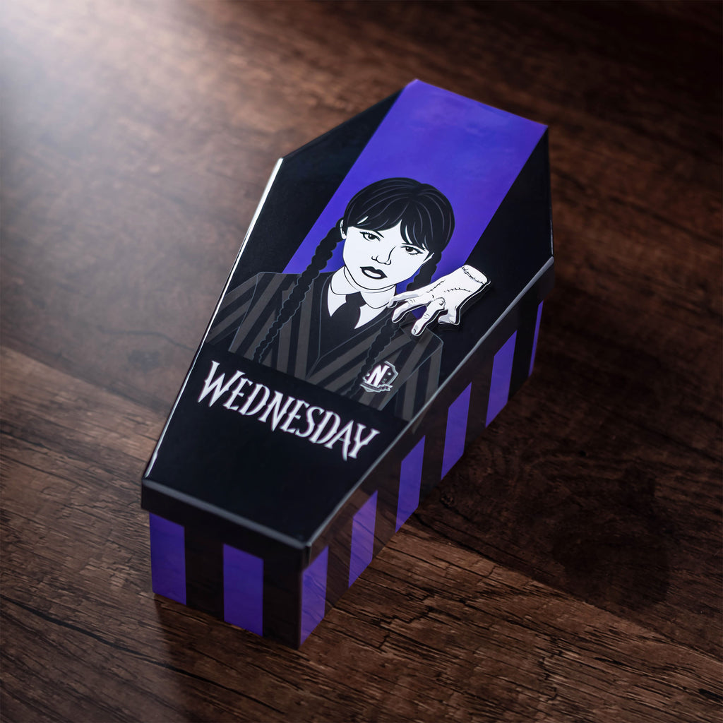 Zdjęcie produktu Zestaw piśmienniczy Wednesday Addams, 8-elementowy