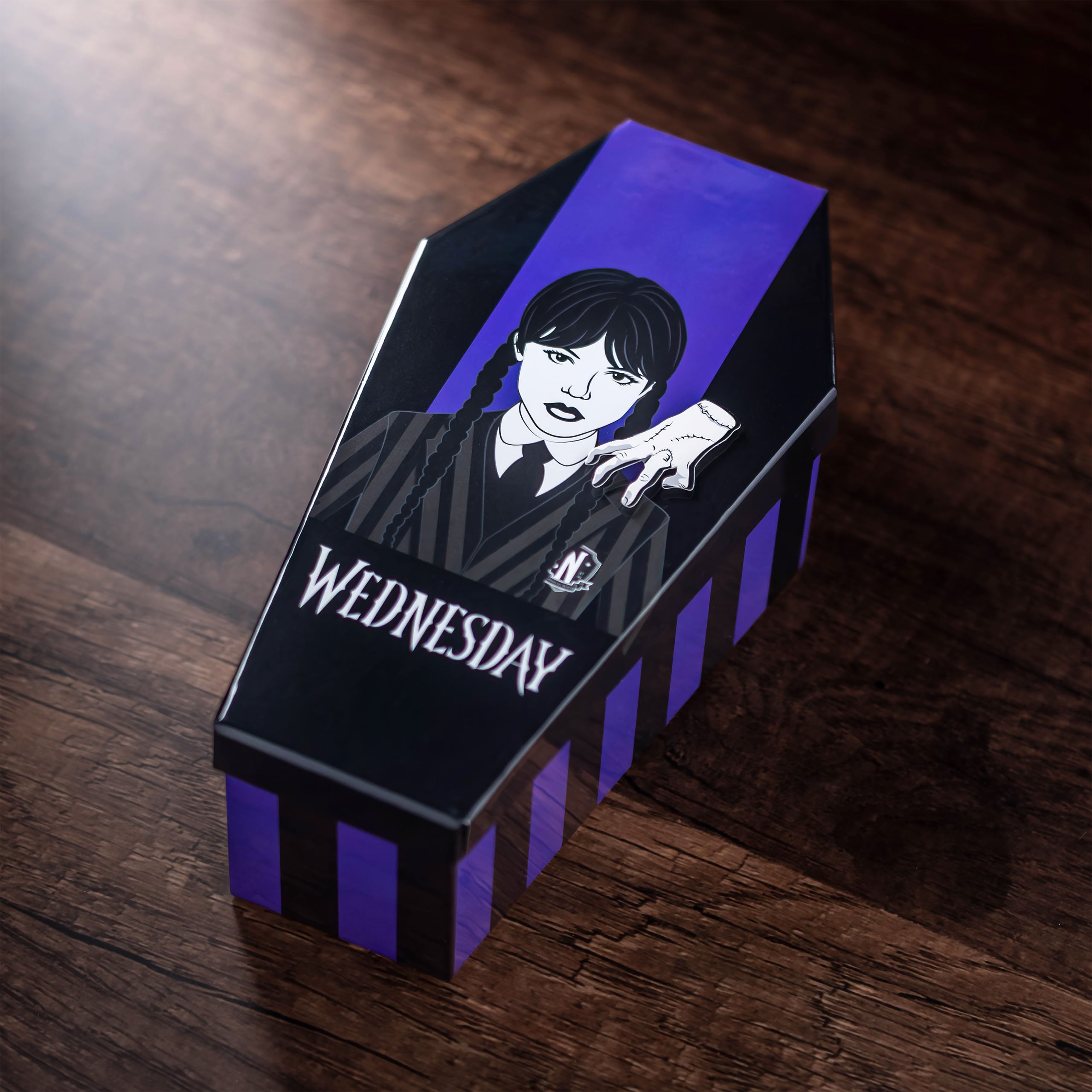 Zdjęcie produktu Zestaw piśmienniczy Wednesday Addams, 8-elementowy