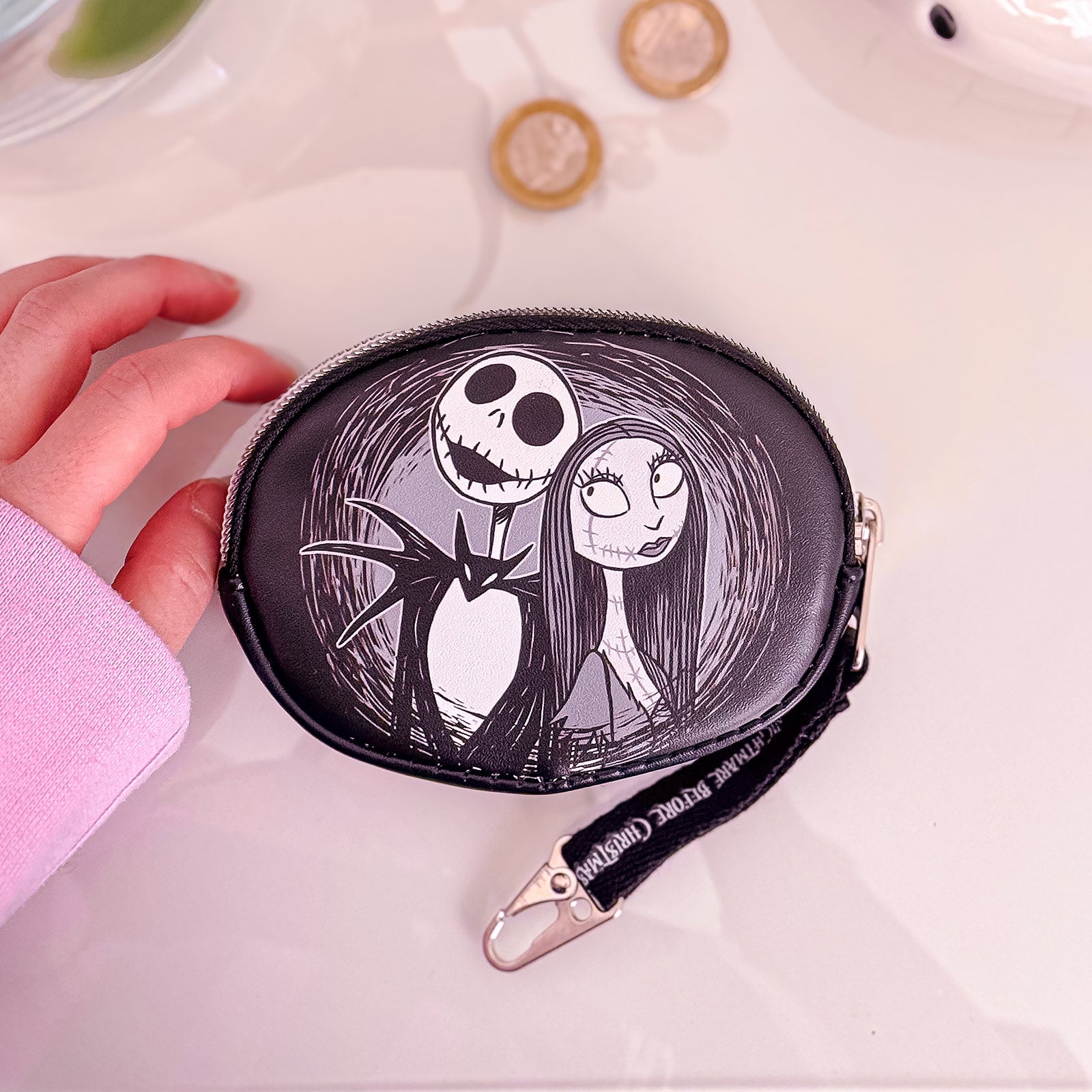 Zdjęcie produktu Nightmare Before Christmas - Jack i Sally portmonetka na drobne