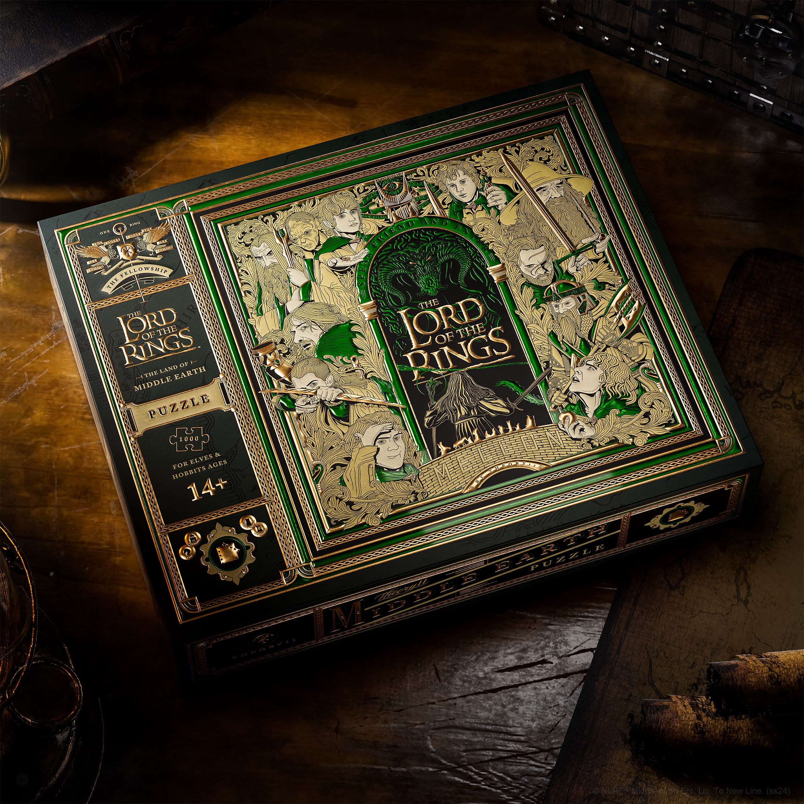 Zdjęcie produktu Władca Pierścieni - Brama do Śródziemia Premium Puzzle