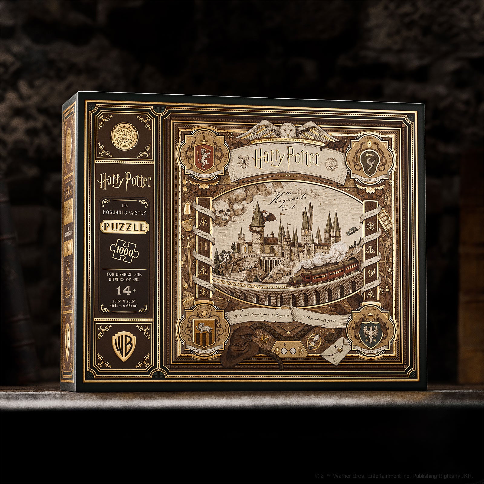 Zdjęcie produktu Harry Potter - Premium Puzzle Zamek Hogwart