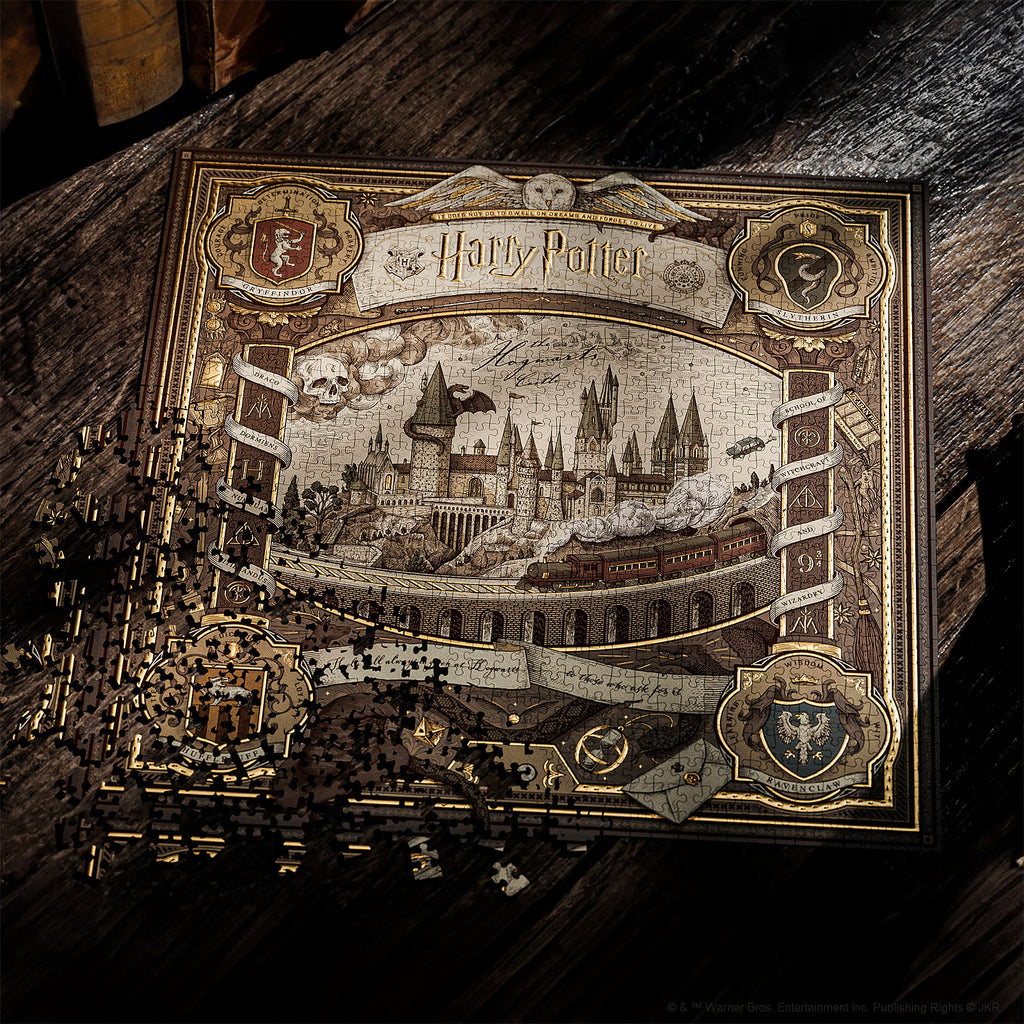 Zdjęcie produktu Harry Potter - Premium Puzzle Zamek Hogwart