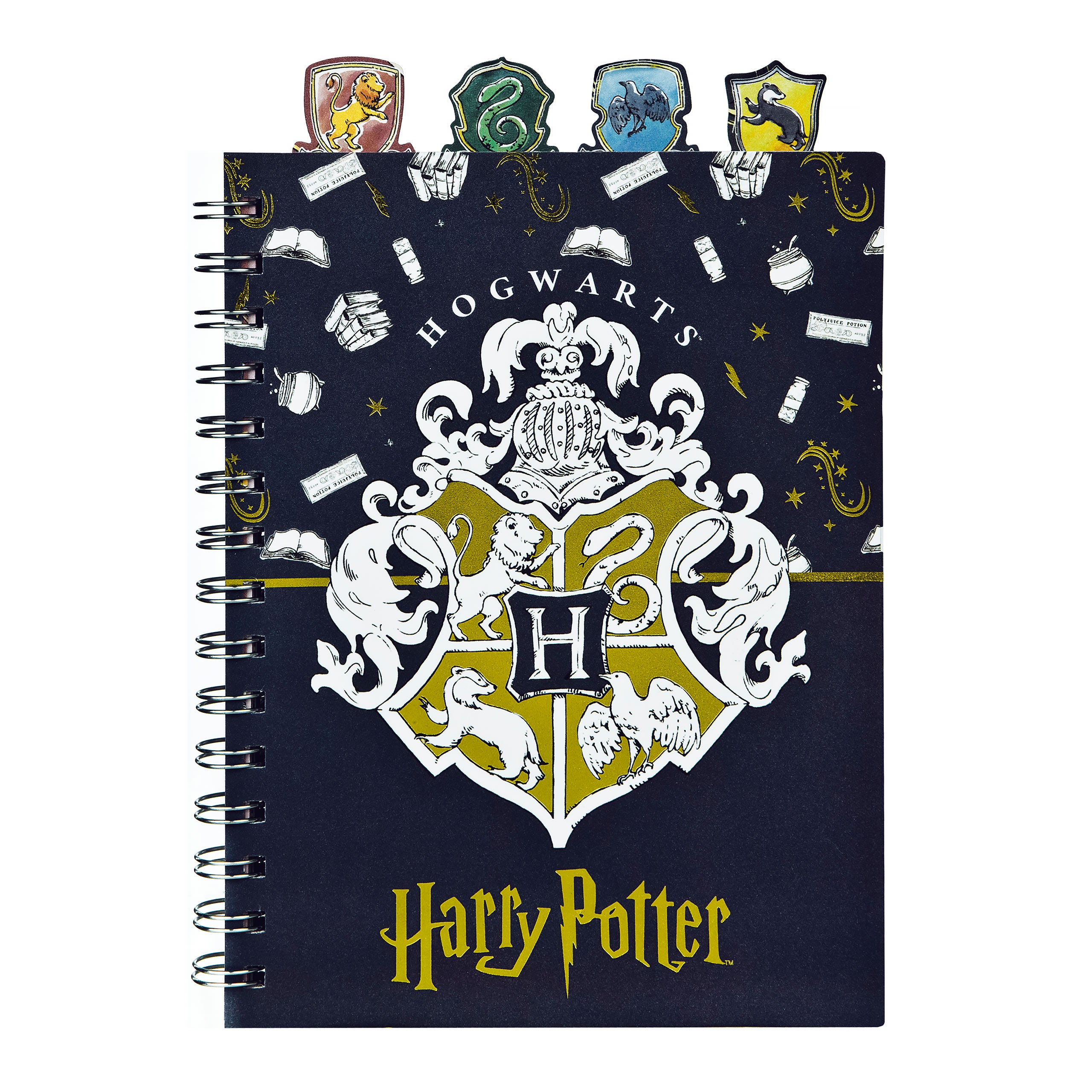Zdjęcie produktu Harry Potter - Spiralny notes Hogwarts z przekładkami