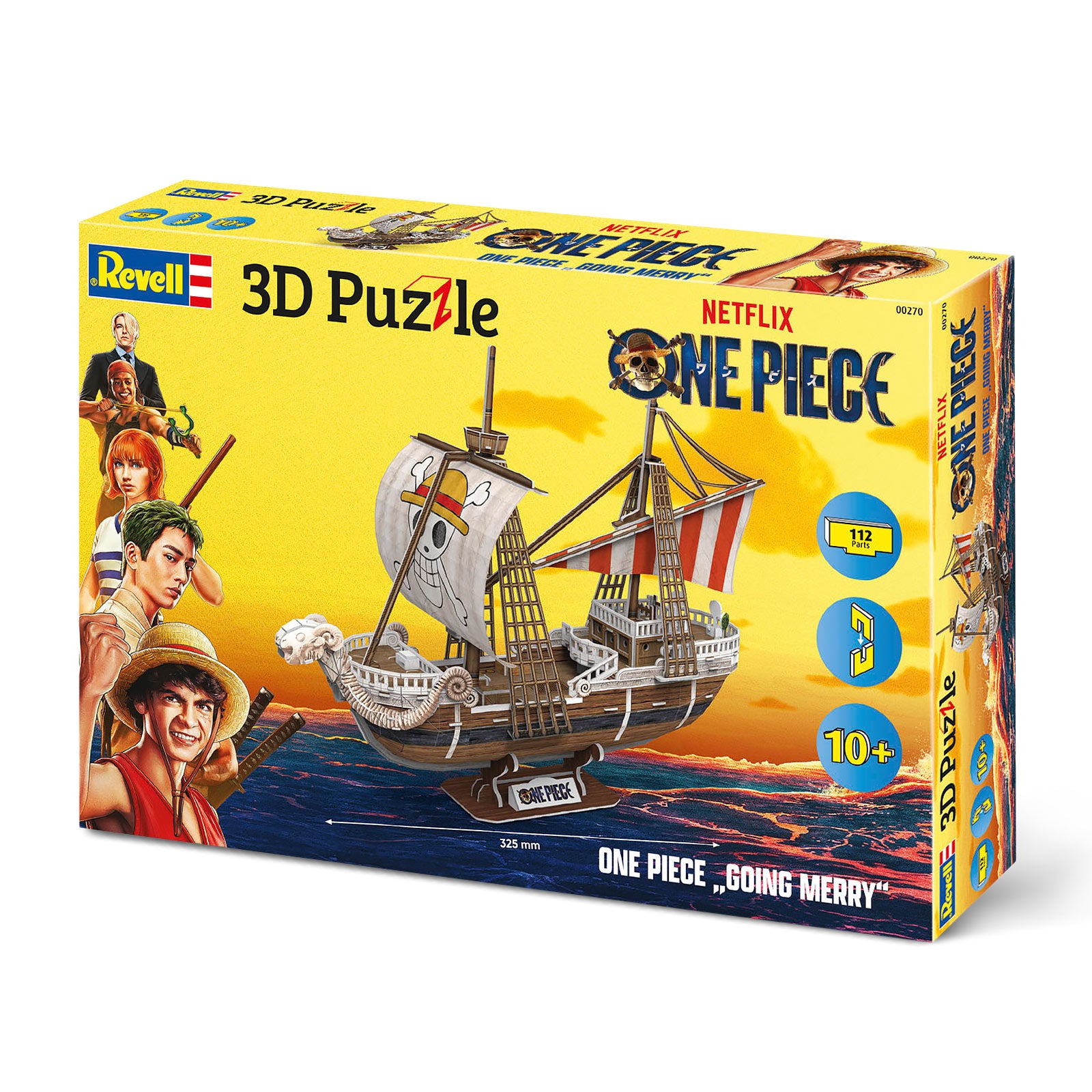 Zdjęcie produktu One Piece - Going Merry 3D Model Zestaw do Budowy