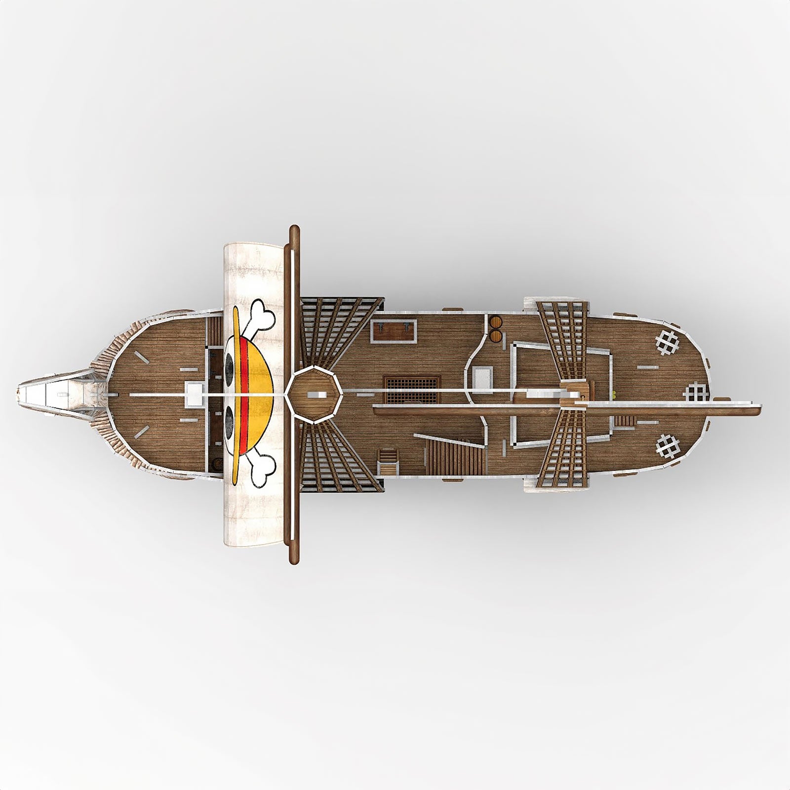 Zdjęcie produktu One Piece - Going Merry 3D Model Zestaw do Budowy
