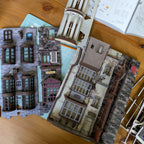 Zdjęcie produktu Harry Potter - Model ulicy Pokątnej Book Nook Zestaw do składania z drewna