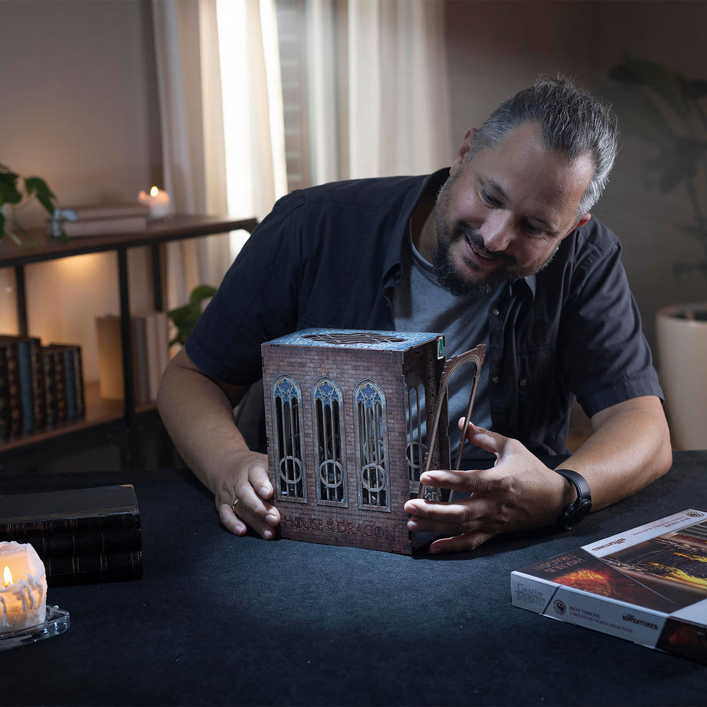 Product image Game of Thrones - Iron Throne Book Nook Wood Model Kit