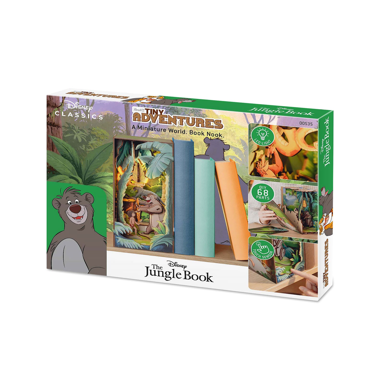 Product image Disney - The Jungle Book Book Nook Model Kit Wood