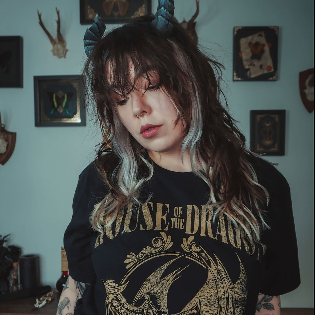 Zdjęcie produktu House of the Dragon - Fire Made Flesh T-Shirt czarne