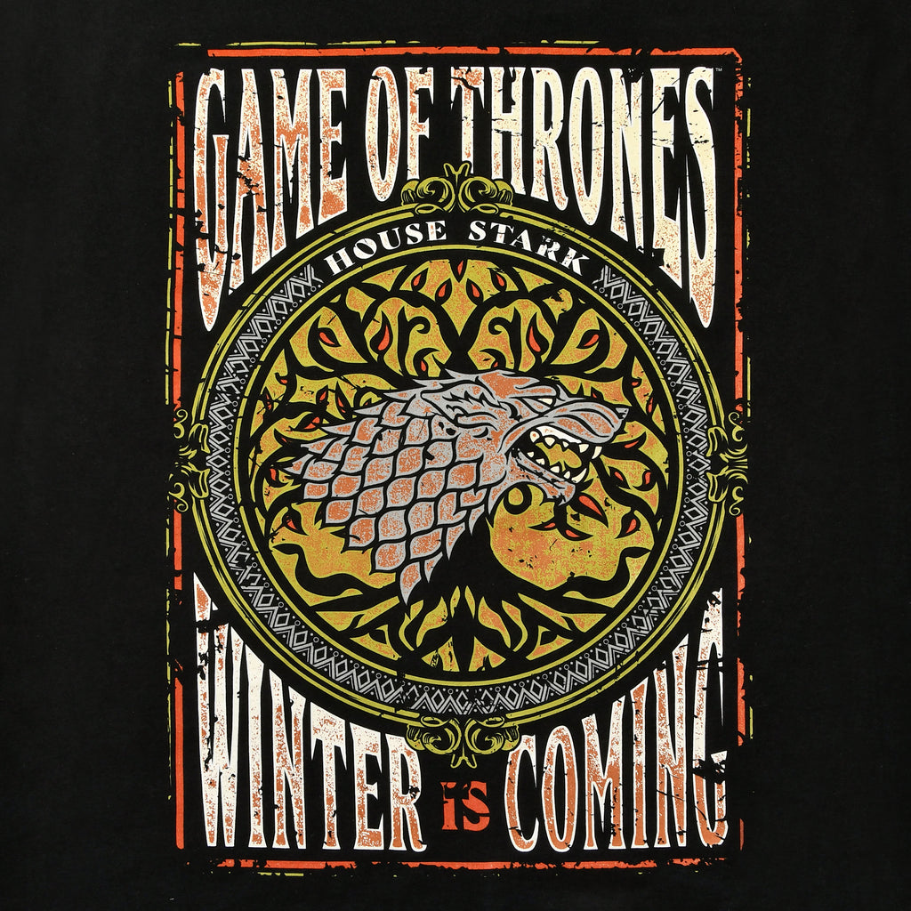 Zdjęcie produktu Gra o Tron - Winter is Coming T-Shirt czarne