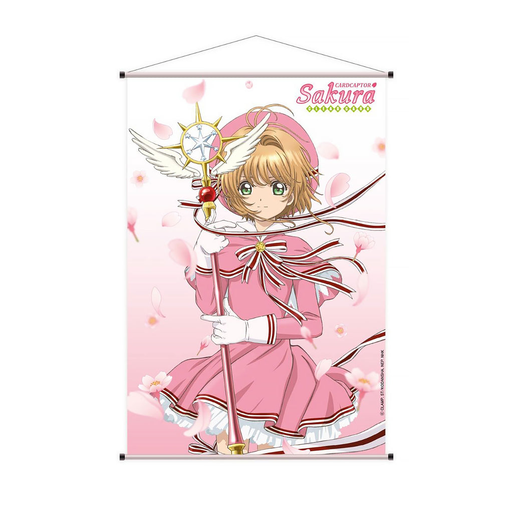Zdjęcie produktu Card Captor Sakura: Clear Card - Sakura Cherry Blossoms plakat materiałowy