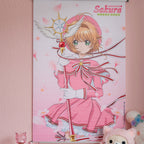 Zdjęcie produktu Card Captor Sakura: Clear Card - Sakura Cherry Blossoms plakat materiałowy