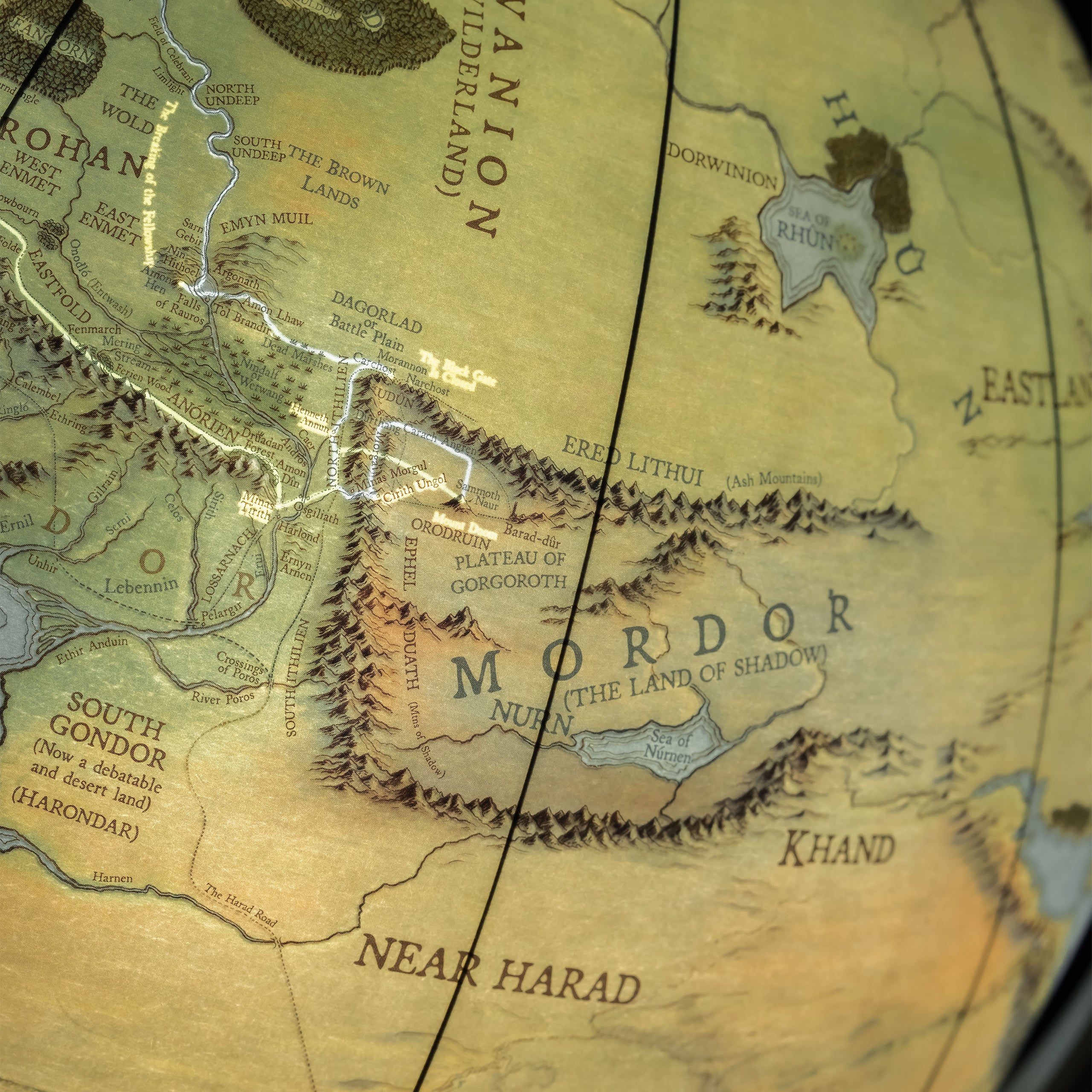 Product image The Lord of the Rings - Middle-earth Globe with Light 30cm