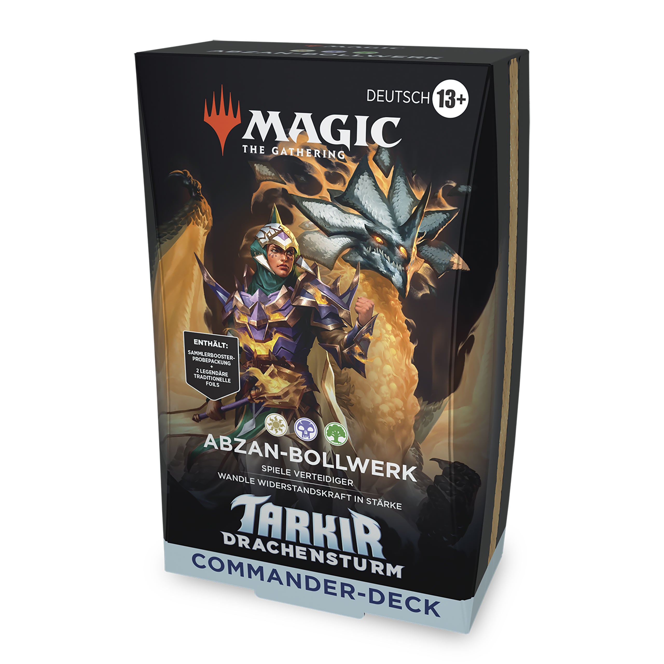 Zdjęcie produktu Magic The Gathering - Tarkir: Smocza Burza - Commander Deck Abzan-Bollwerk
