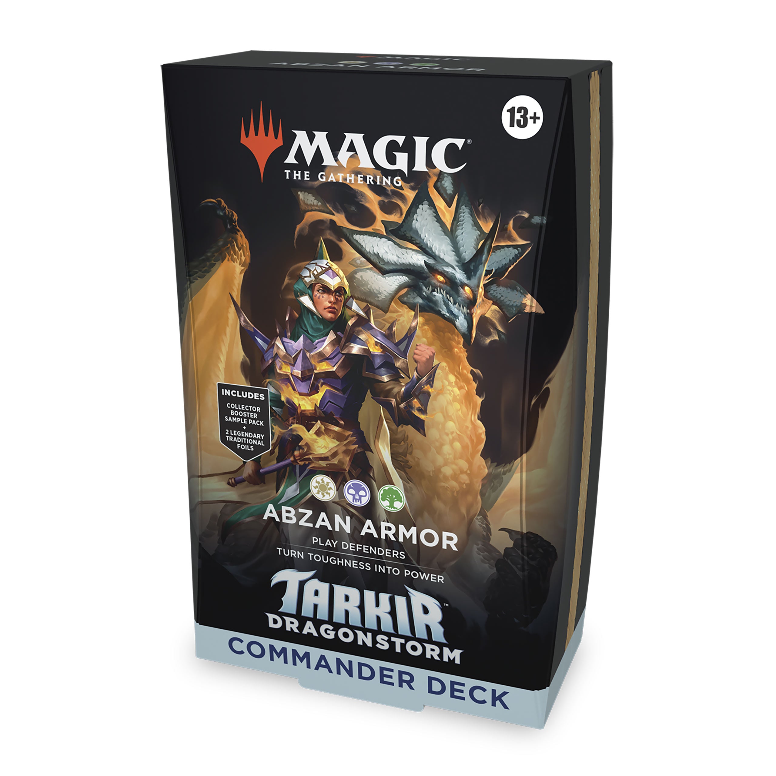Zdjęcie produktu Magic The Gathering - Tarkir: Dragonstorm - Commander Deck Abzan Armor