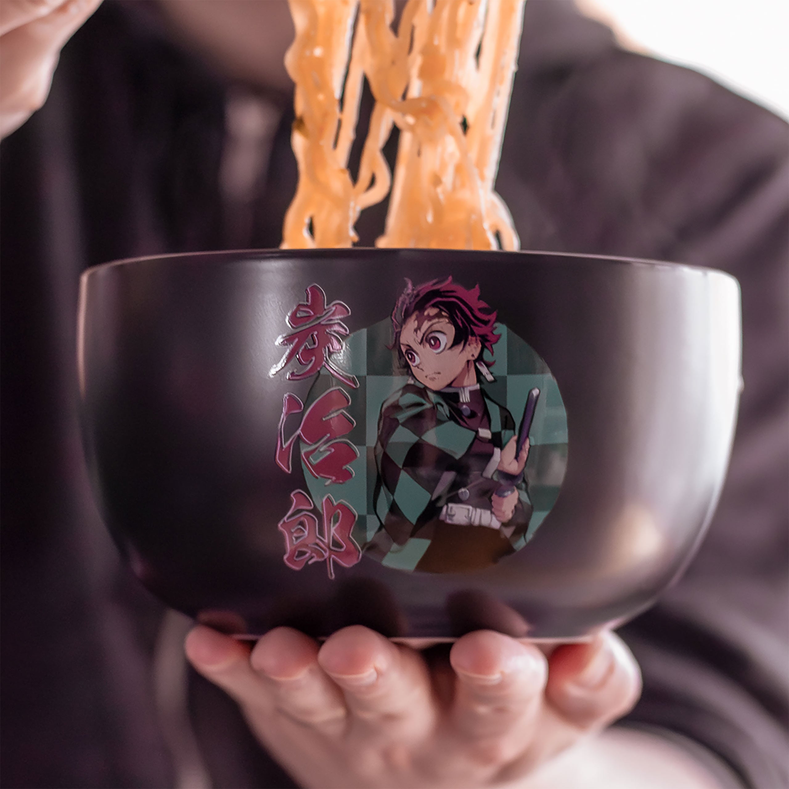 Product image Demon Slayer - Tanjiro ramen bowl with chopsticks
