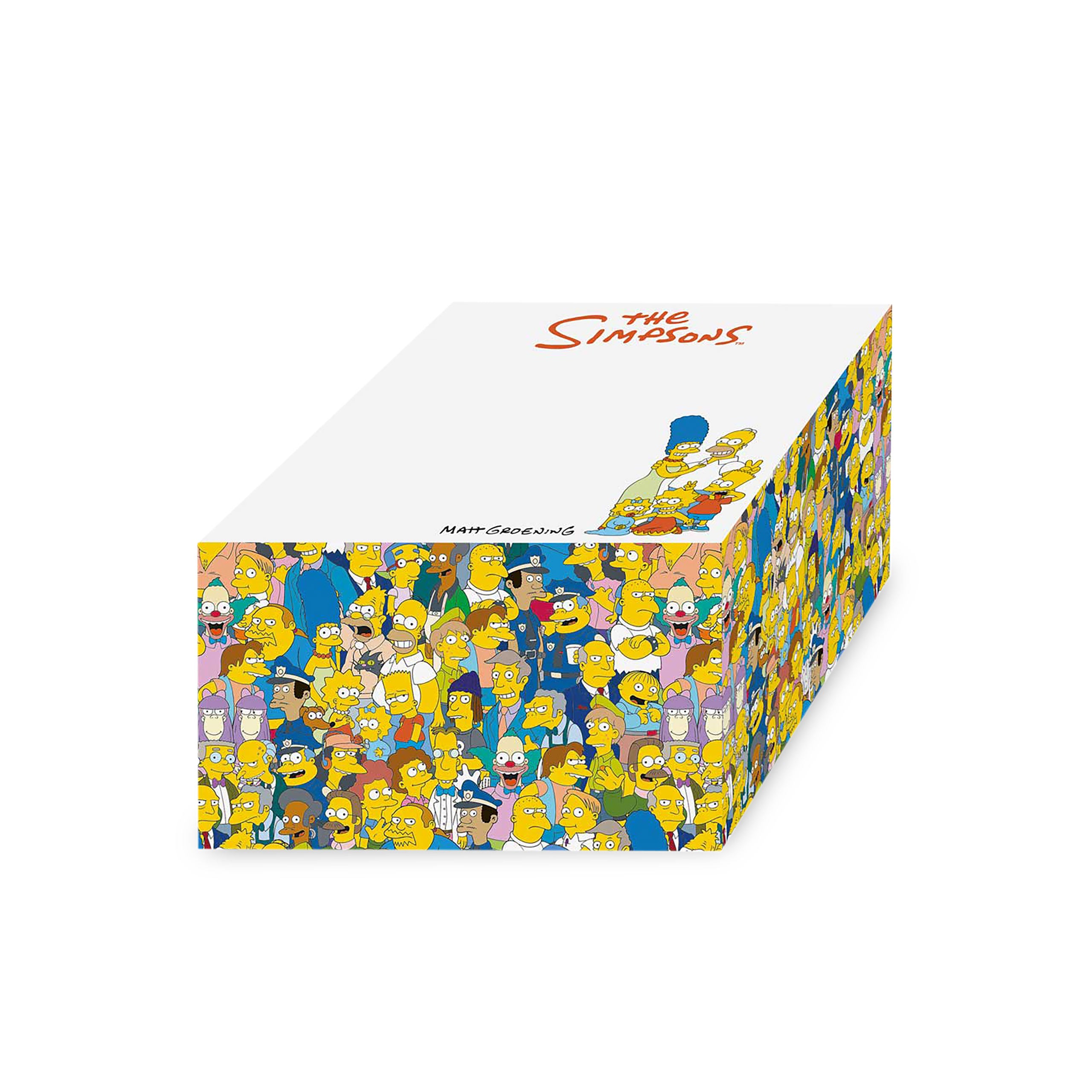 Zdjęcie produktu Simpsonowie - Bloczek karteczek samoprzylepnych Springfield