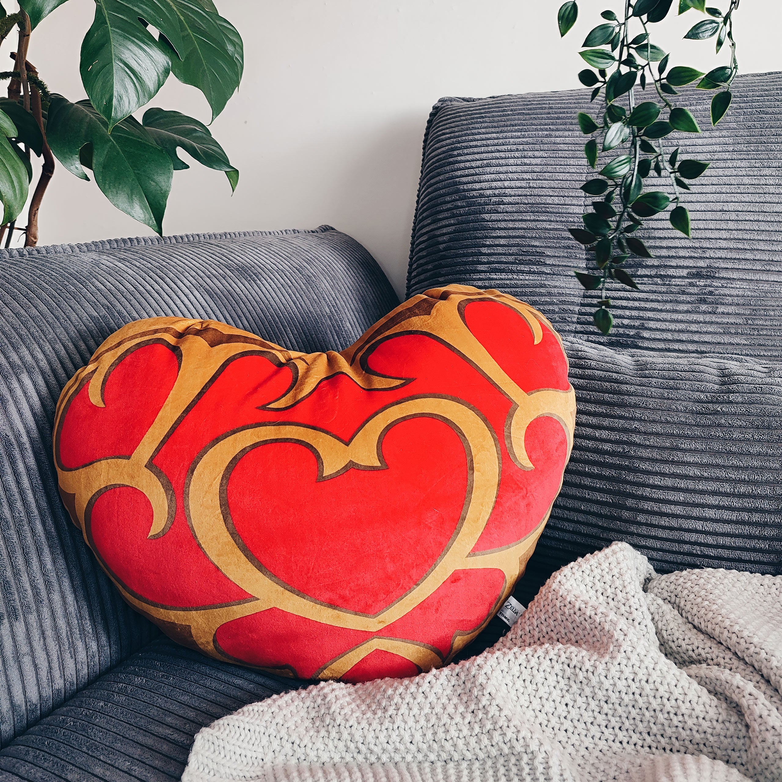 Zdjęcie produktu Zelda - Pluszowa Figurka XL w Kształcie Pojemnika na Serca
