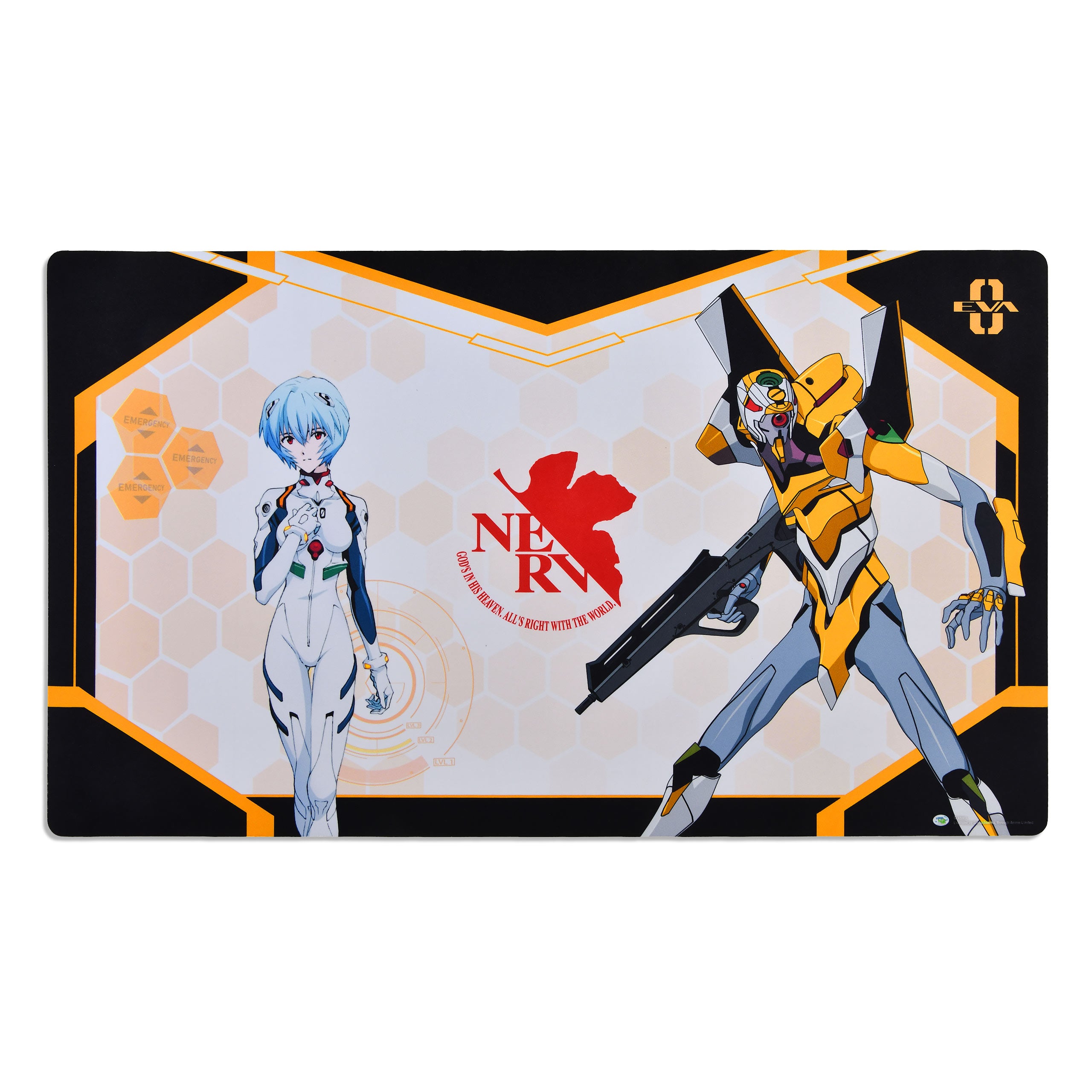 Zdjęcie produktu Evangelion - Podkładka pod mysz Rei i Unit-00