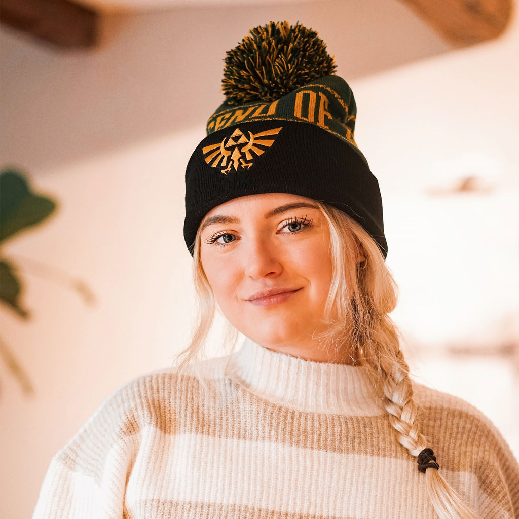 Product image Zelda - Logo Pom-Pom Beanie