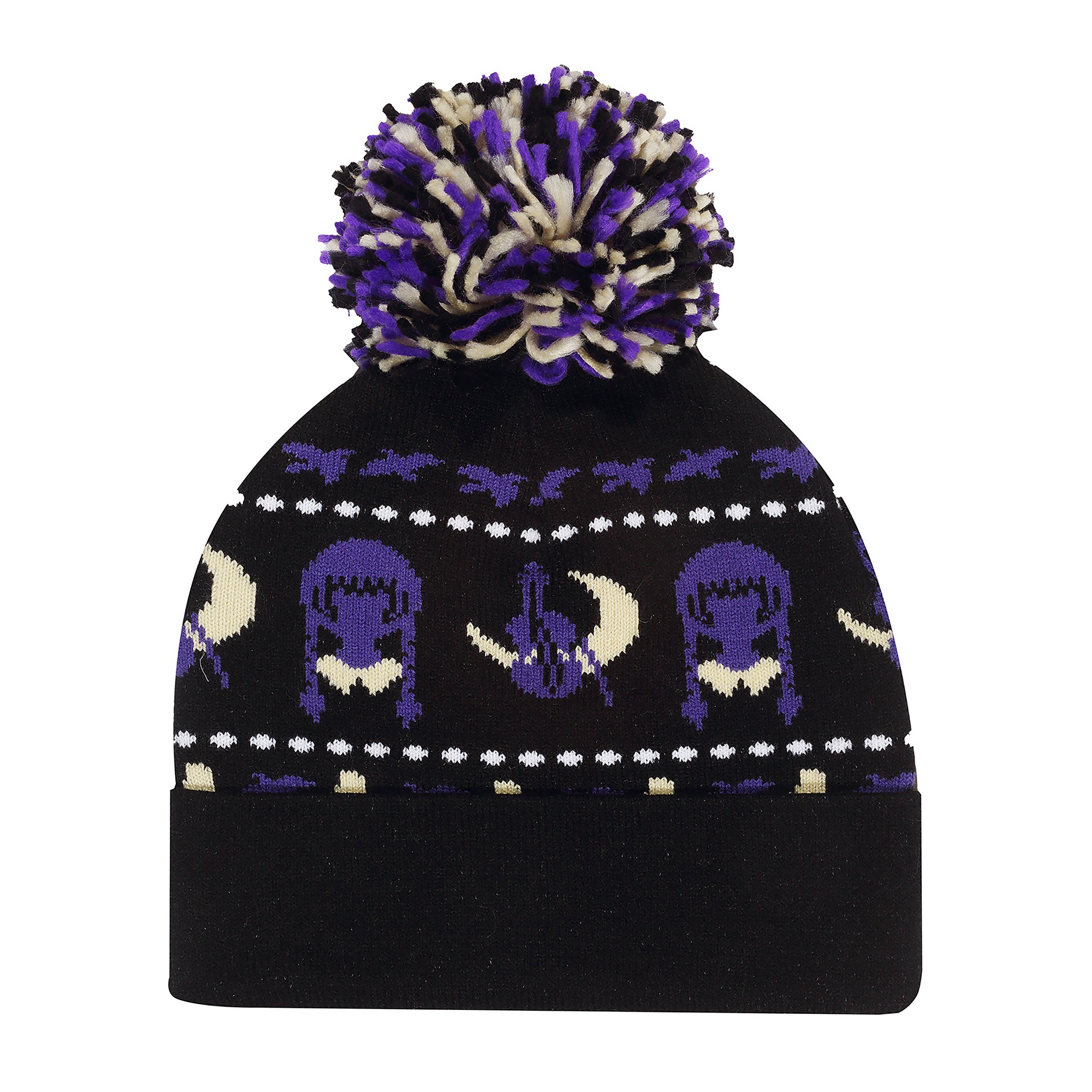 Zdjęcie produktu Wednesday - Czapka Midnight z pomponem