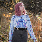 Zdjęcie produktu Sweter dzianinowy Stitch Ohana - Lilo & Stitch