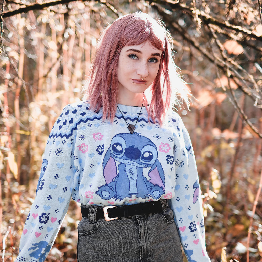 Zdjęcie produktu Sweter dzianinowy Stitch Ohana - Lilo & Stitch
