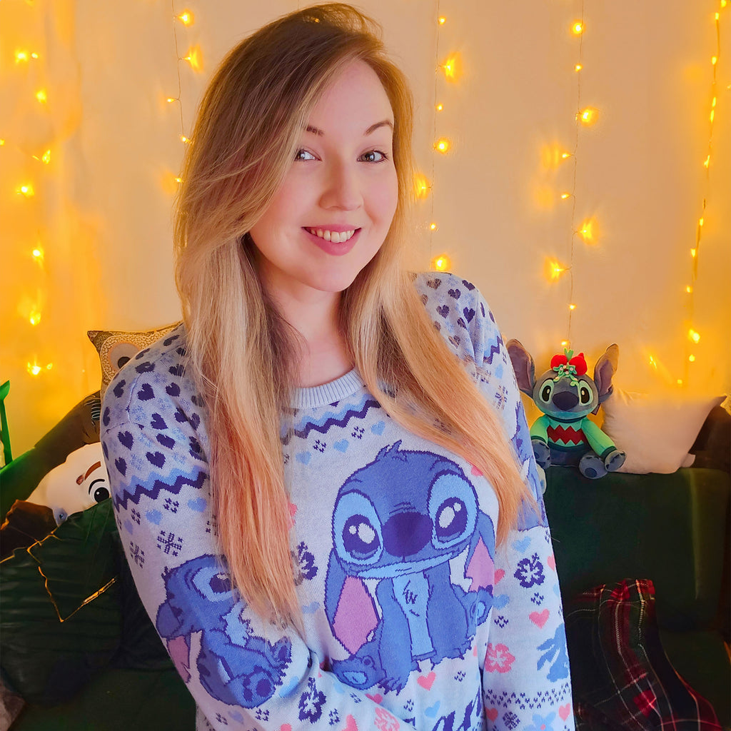 Zdjęcie produktu Sweter dzianinowy Stitch Ohana - Lilo & Stitch