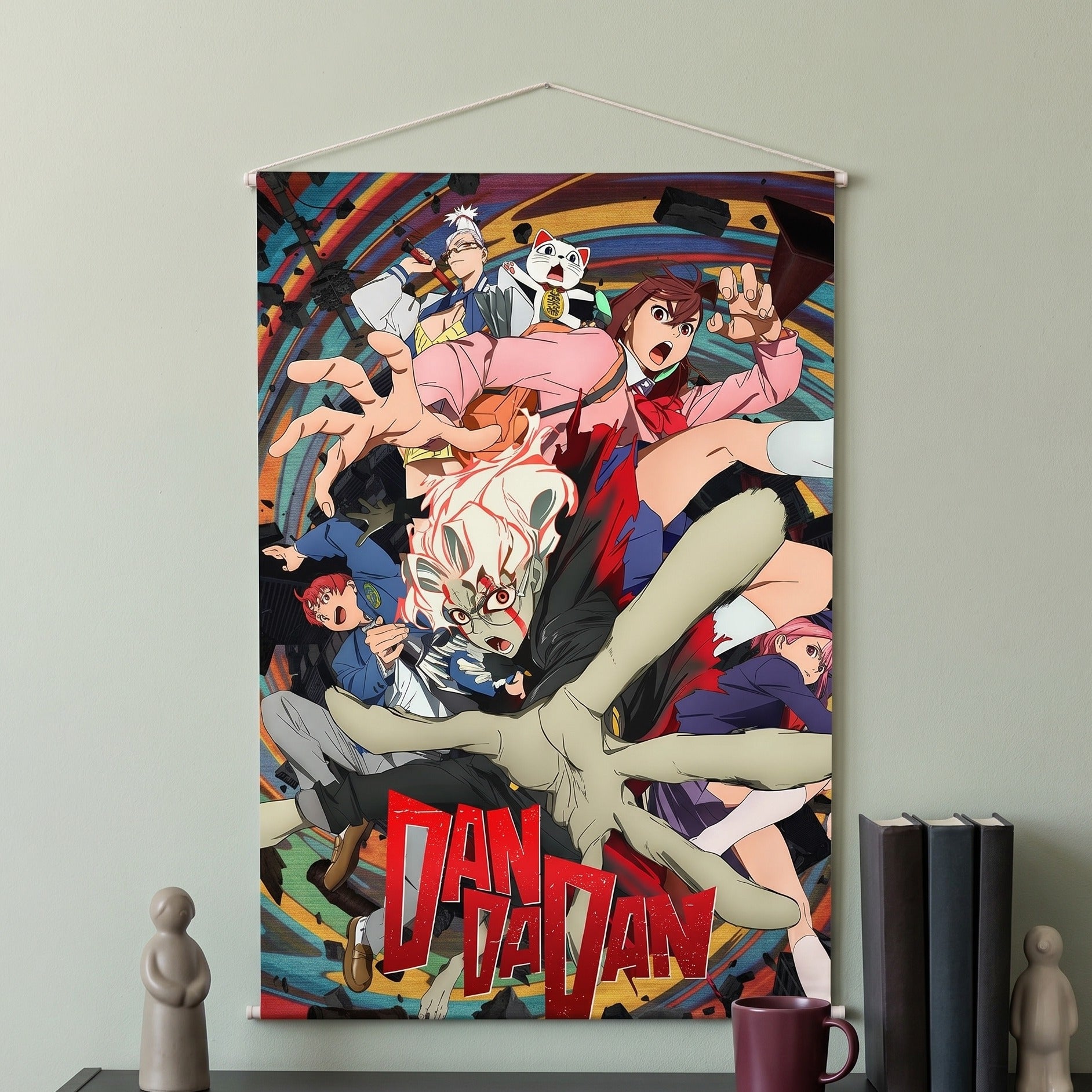 Zdjęcie produktu Dandadan - Okarun i przyjaciele Wall Scroll