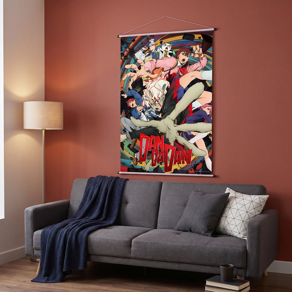 Zdjęcie produktu Dandadan - Okarun i przyjaciele Wall Scroll