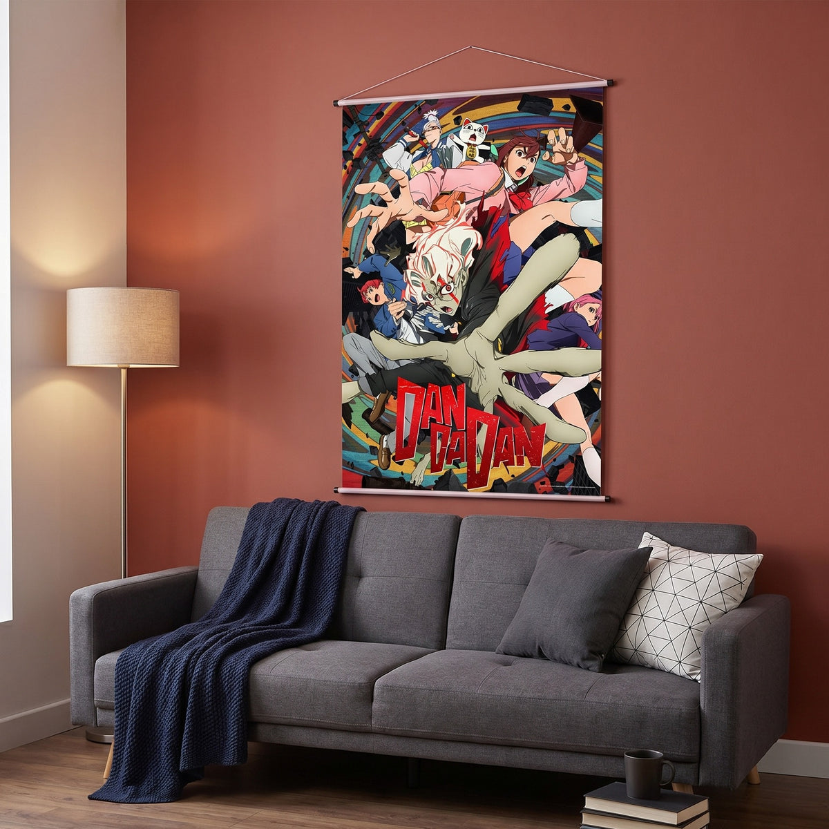 Zdjęcie produktu Dandadan - Okarun i przyjaciele Wall Scroll