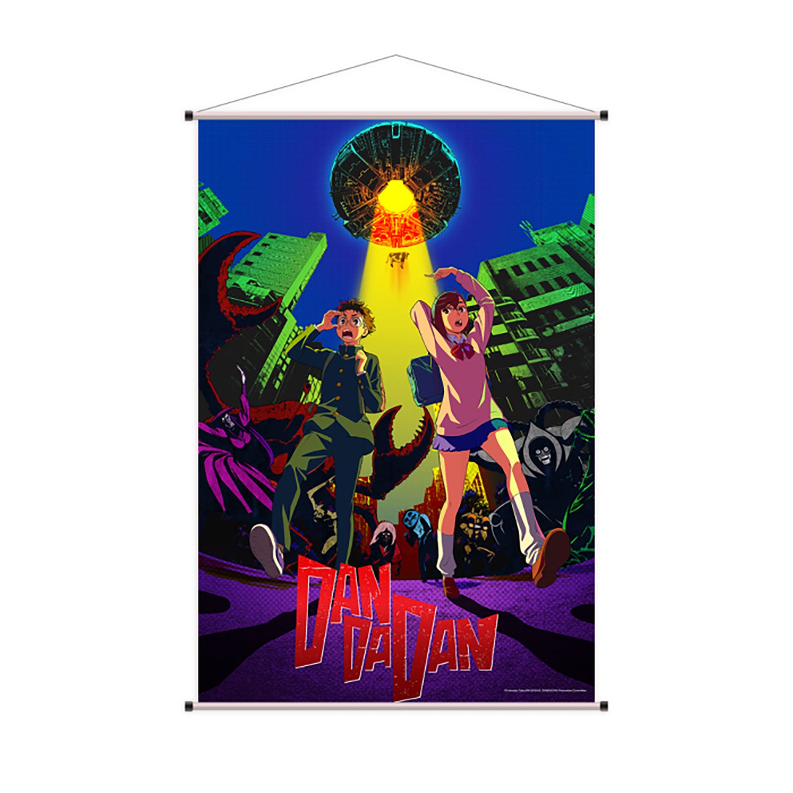 Zdjęcie produktu Dandadan - Okarun i Momo Wall Scroll