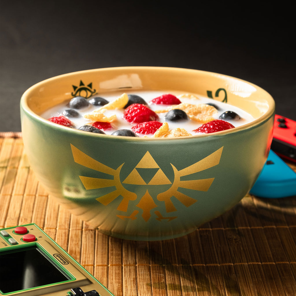 Zdjęcie produktu Zelda - Miska na płatki z herbem Hyrule