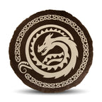 Zdjęcie produktu Jak wytresować smoka - Poduszka z logo brązowa