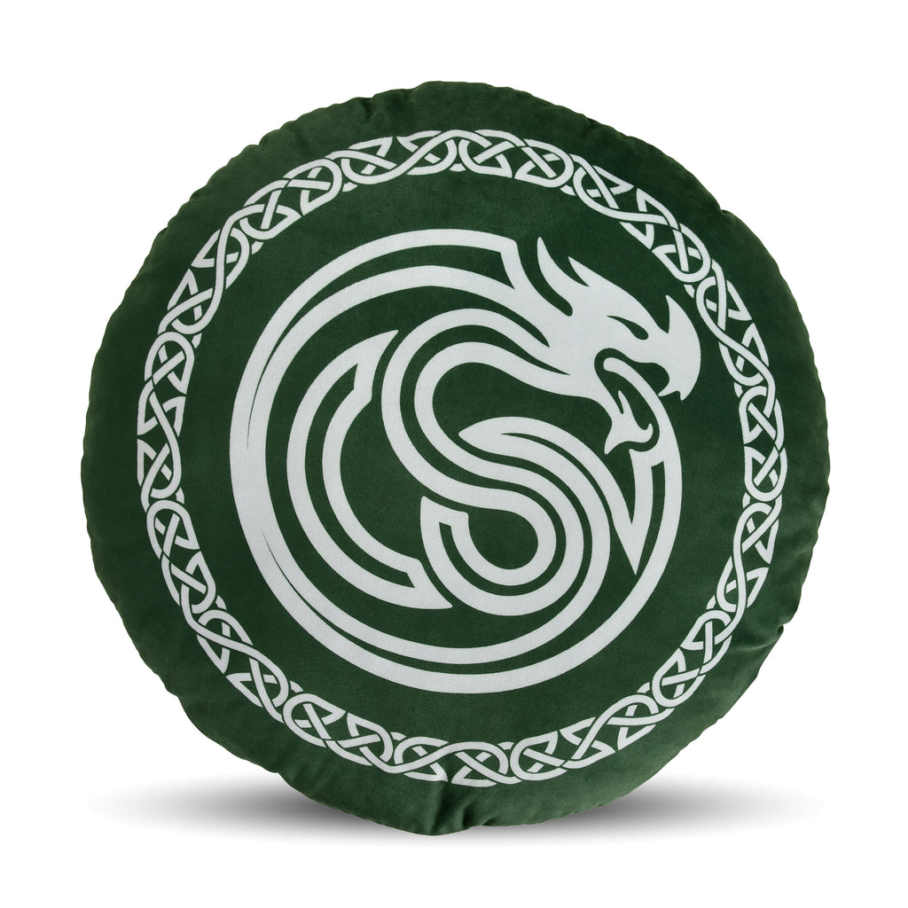 Zdjęcie produktu Jak wytresować smoka - Poduszka Ouroboros Dragon zielona