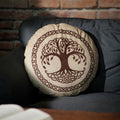 Product image How to Train Your Dragon - Yggdrasil World Tree Symbol Cushion brown