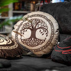 Product image How to Train Your Dragon - Yggdrasil World Tree Symbol Cushion brown