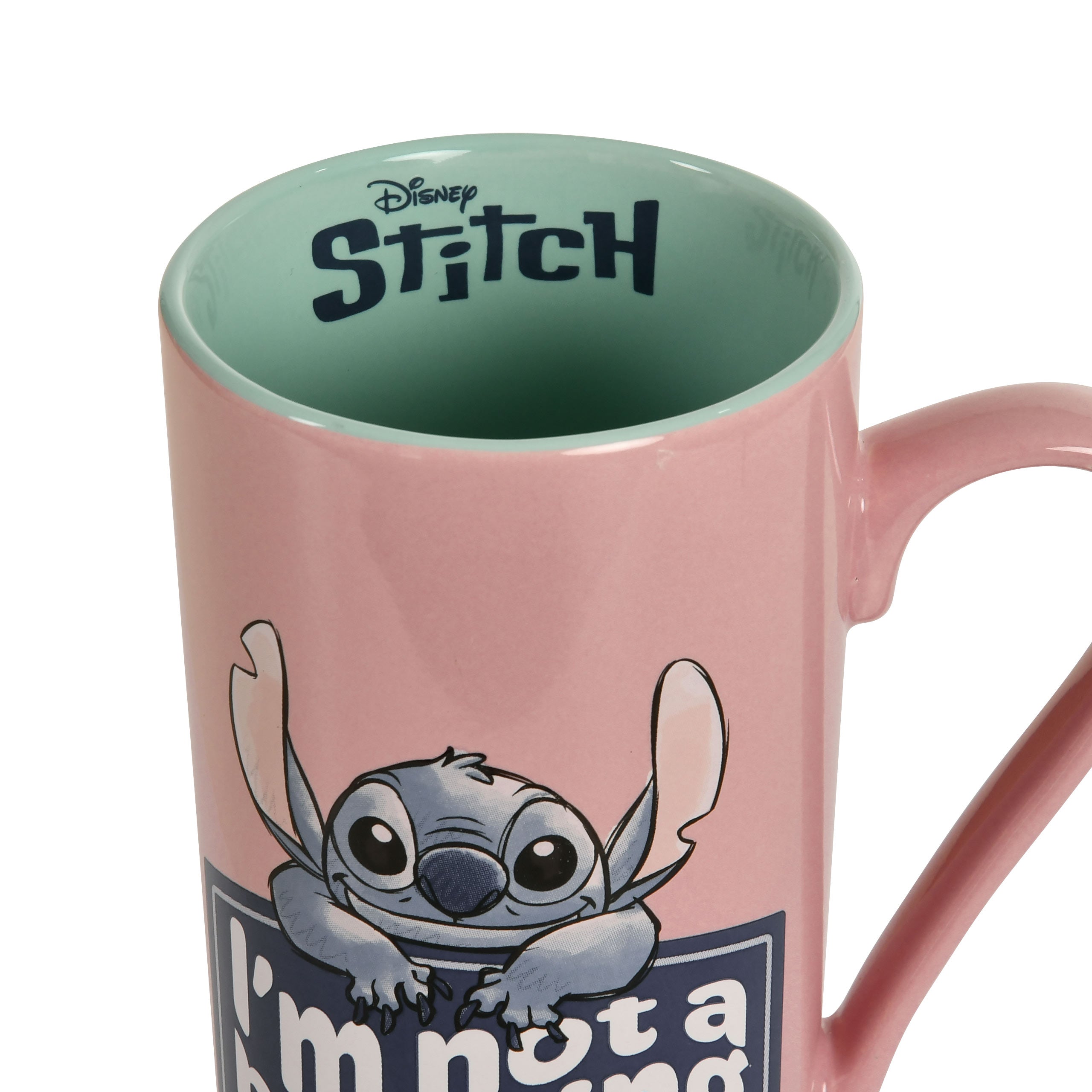 Zdjęcie produktu Kubek Stitch i Angel I'm Not a Morning - Lilo & Stitch