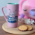 Zdjęcie produktu Kubek Stitch i Angel I'm Not a Morning - Lilo & Stitch