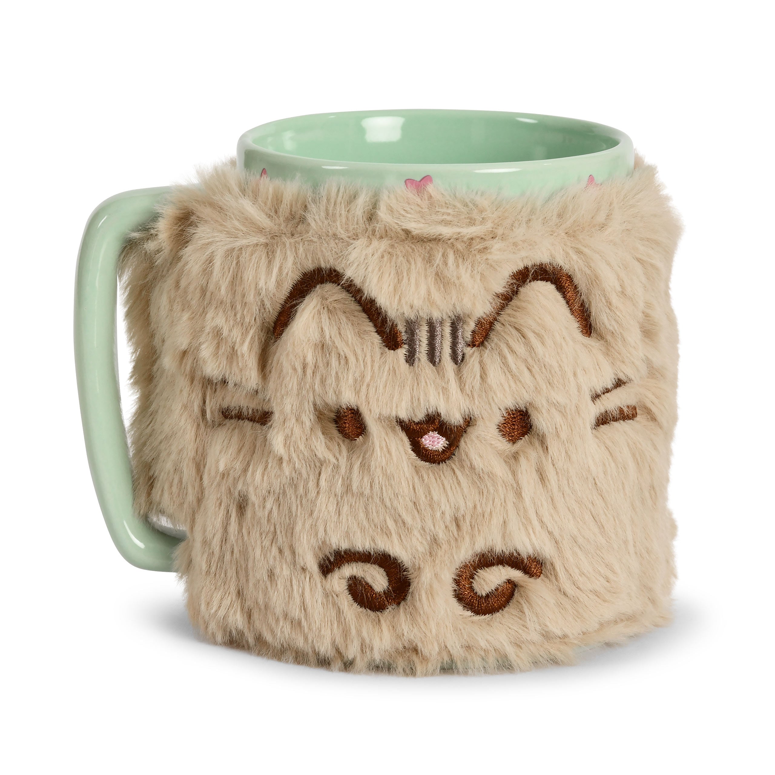 Zdjęcie produktu Pusheen - kubek z pluszowym pokrowcem