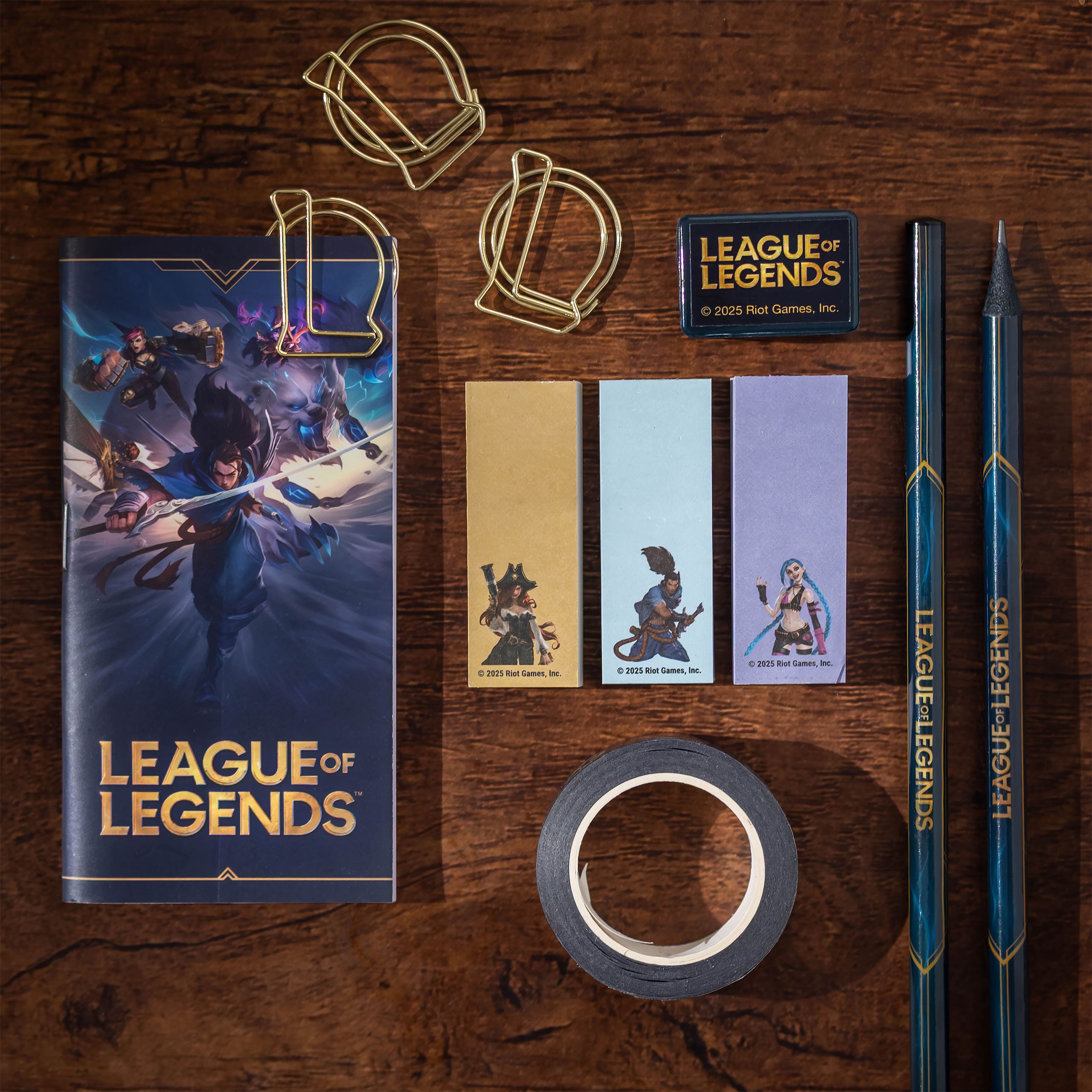 Zdjęcie produktu League of Legends - Zestaw piśmienniczy z logo