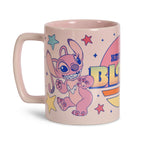 Zdjęcie produktu Kubek Stitch i Angel z pluszowym pokrowcem - Lilo & Stitch