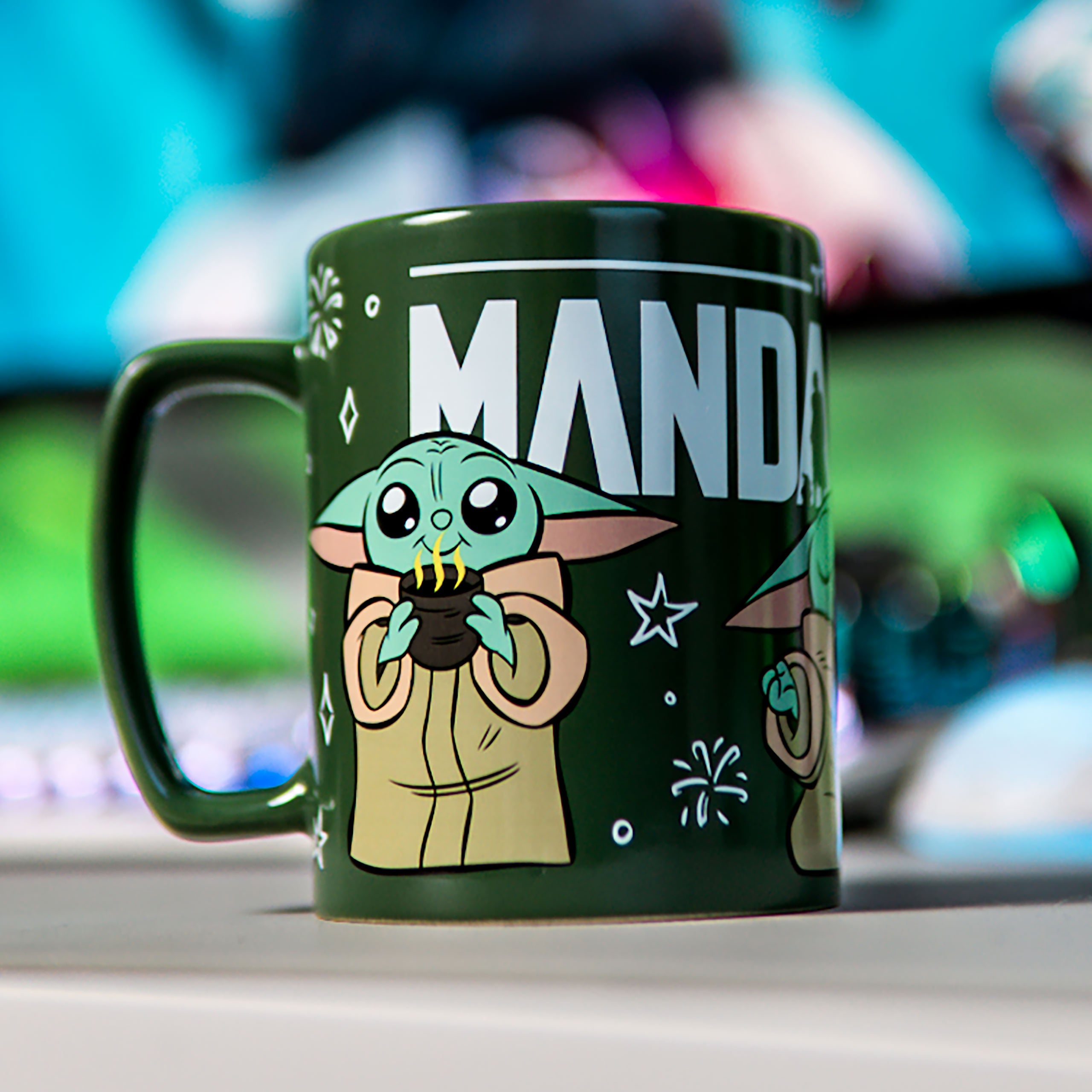 Zdjęcie produktu Kubek Grogu z pluszowym pokrowcem - Star Wars The Mandalorian