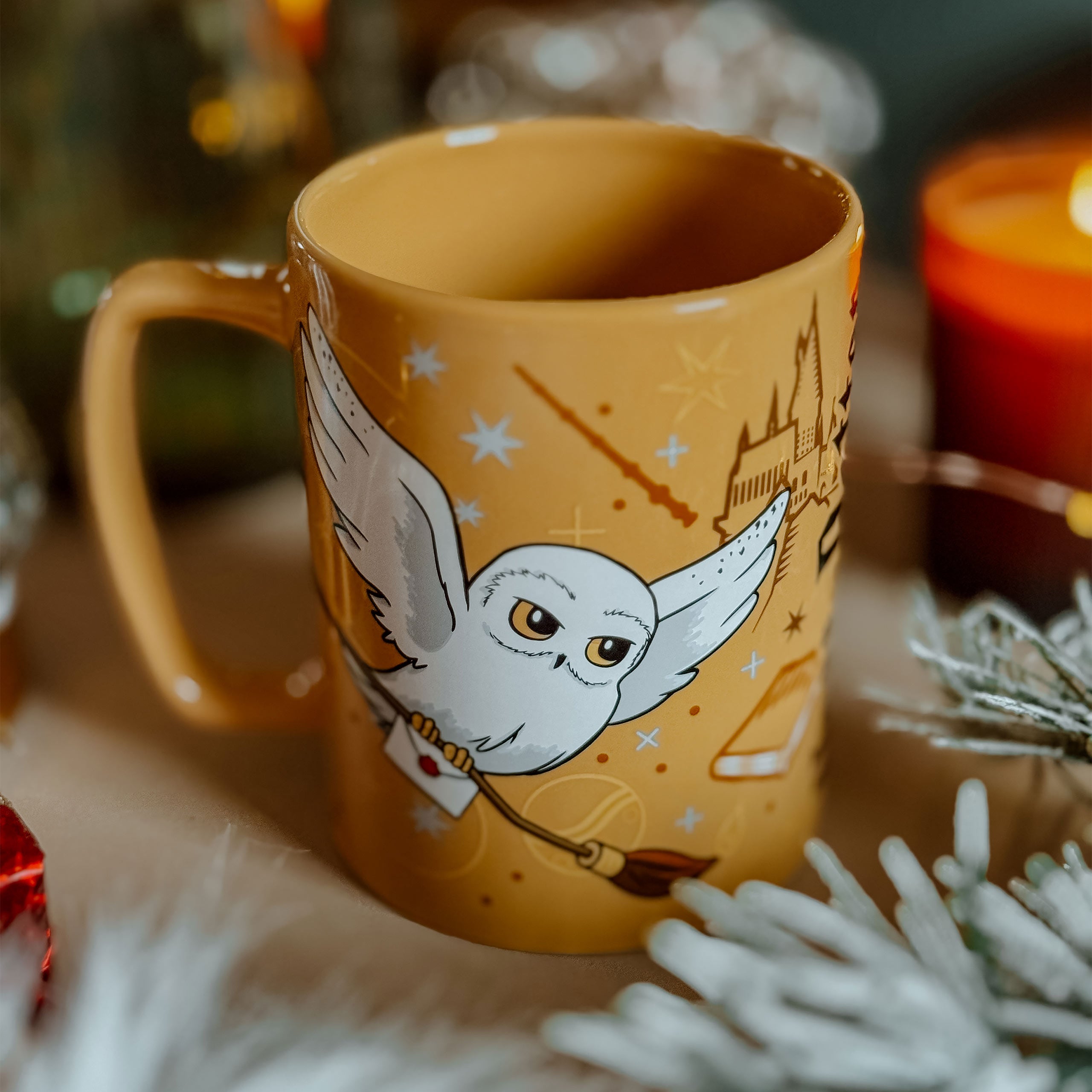 Zdjęcie produktu Kubek Hedwiga z Pluszowym Pokrowcem - Harry Potter