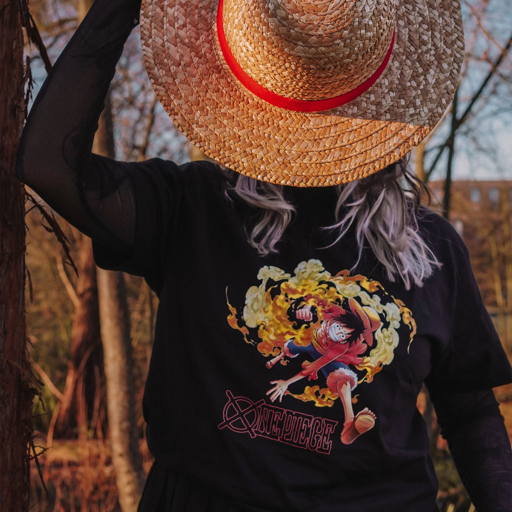 Product image One Piece - Luffy Attack T-Shirt Black