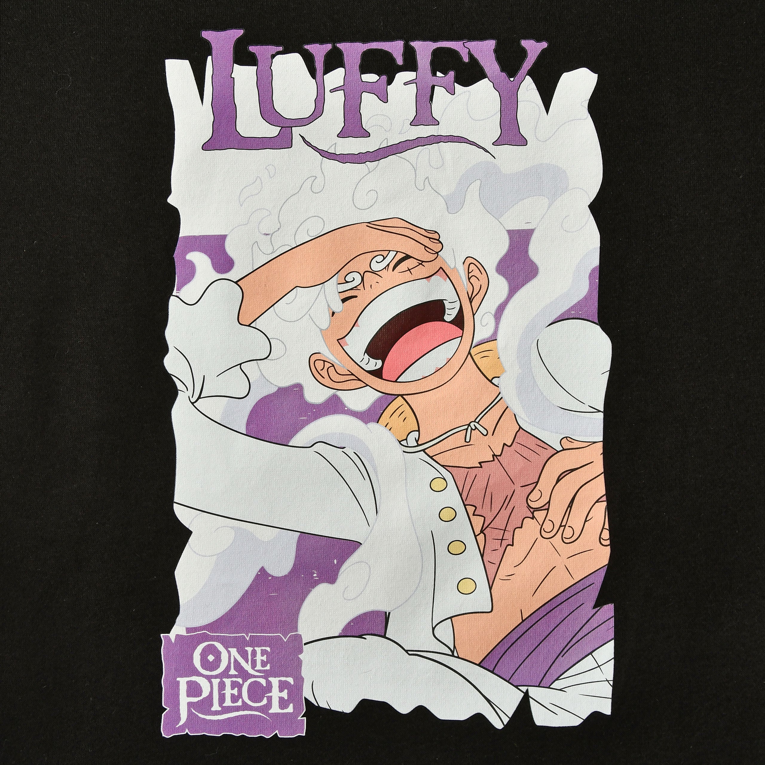 Zdjęcie produktu One Piece - Monkey D. Luffy Gear 5 Bluza z kapturem czarna