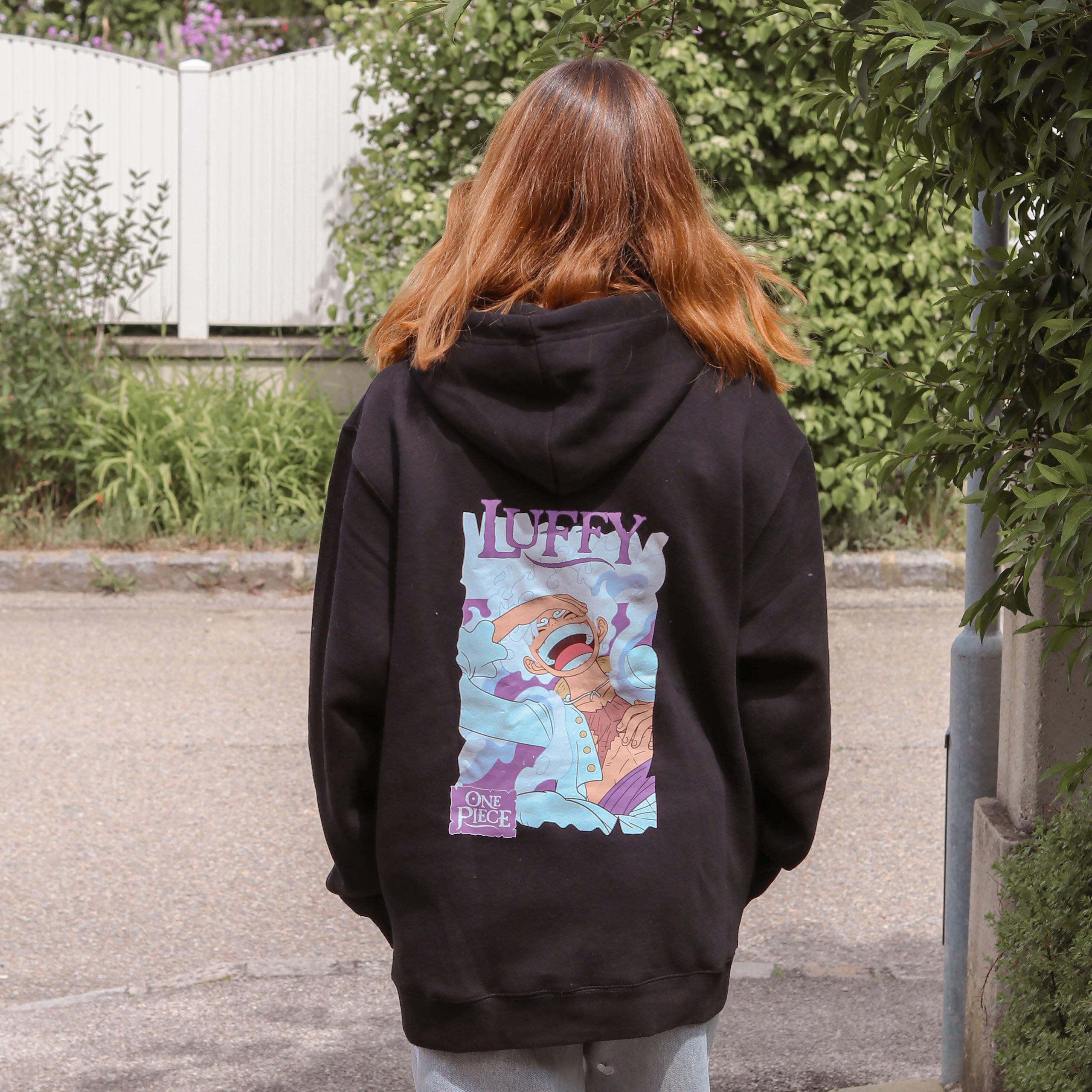 Zdjęcie produktu One Piece - Monkey D. Luffy Gear 5 Bluza z kapturem czarna
