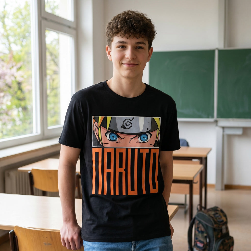 Zdjęcie produktu Naruto - Eyes Koszulka czarna