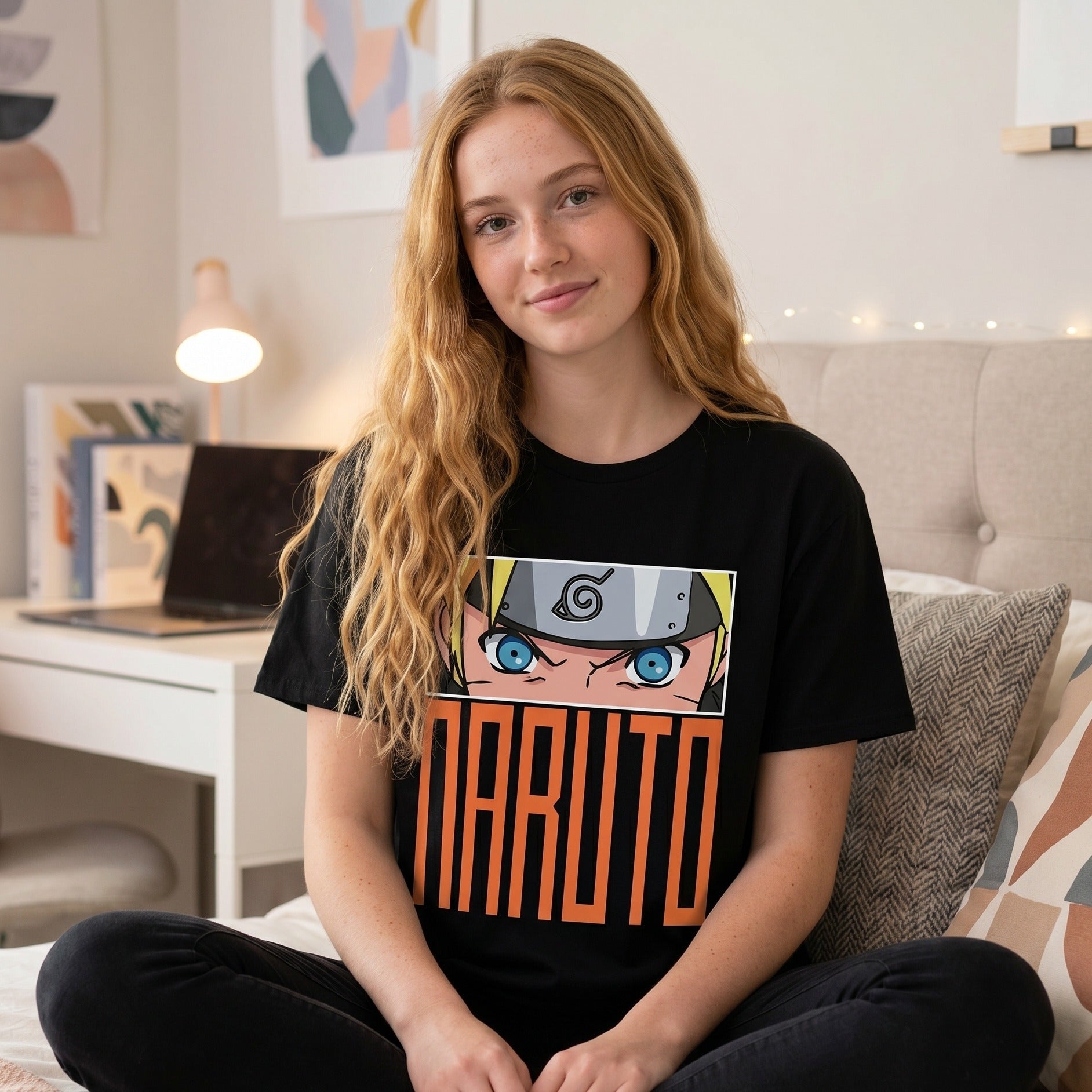 Zdjęcie produktu Naruto - Eyes Koszulka czarna